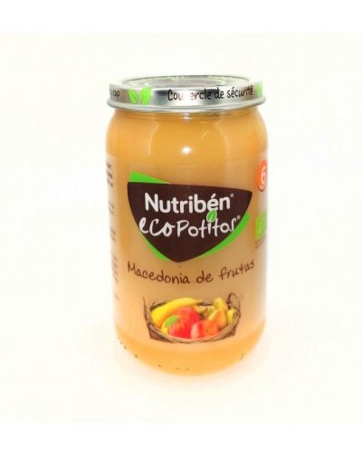 Nutriben T Eco Potitos Macedonia 235g +6 (Mollë,banane,dardhë)